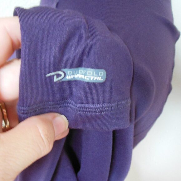 Champion Fleece Lined Purple Turtle Neck - Picture 4 of 5